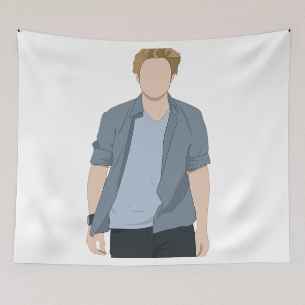 Item preview, Silhouette of Edward Cullen designed and sold by LadyCartoon.