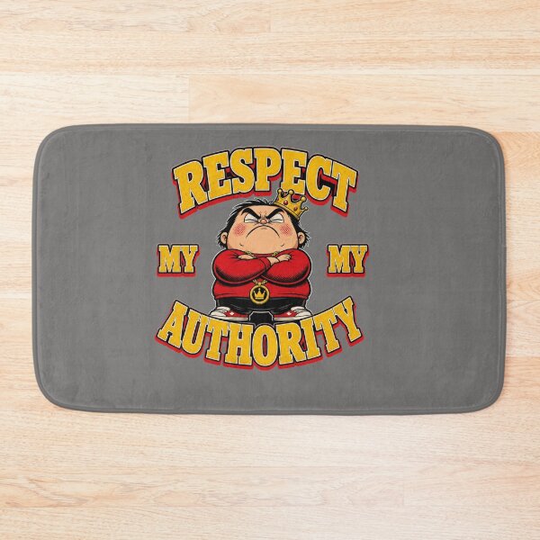 Item preview, Respect My Authority Funny King Cartoon  designed and sold by freshwear design.