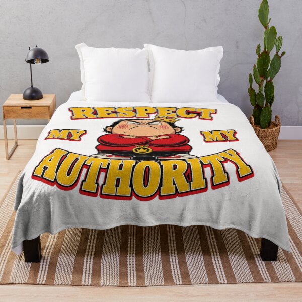 Item preview, Respect My Authority Funny King Cartoon designed and sold by freshwear design.