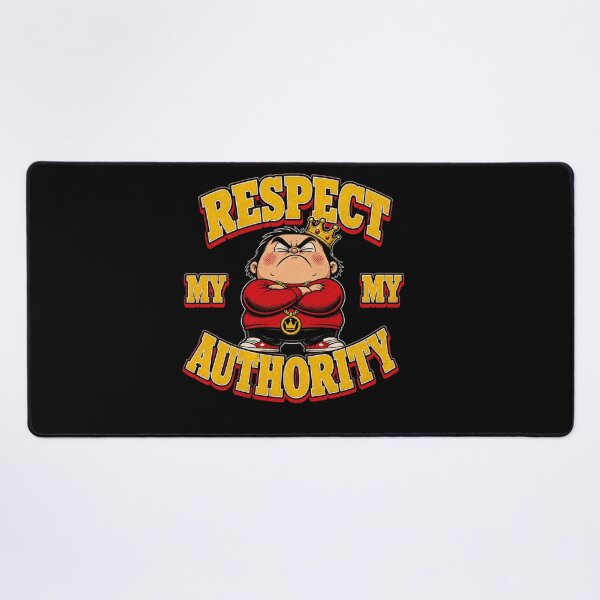 Item preview, Respect My Authority Funny King Cartoon designed and sold by freshwear design.