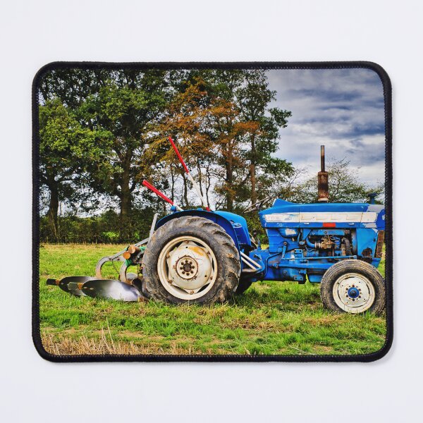 Item preview, Blue tractor in field designed and sold by JEZ22.