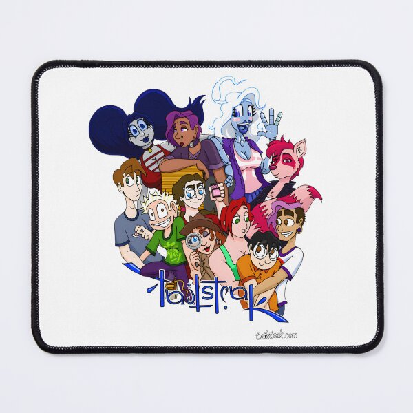 Item preview, Tailsteak Group Shot Artistic Illustration with Bold Colors and Dynamic Composition designed and sold by theflumpbros.