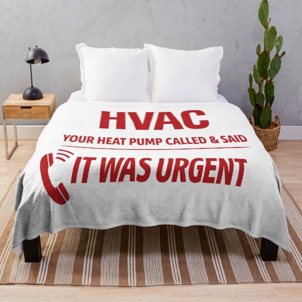 Item preview, Heat Pump Emergency Call - Funny HVAC Tech Work Humor Design designed and sold by FrozenHeat97.