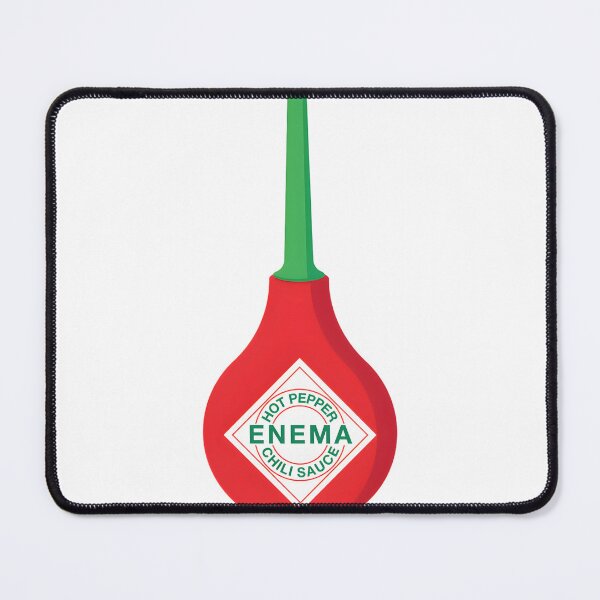 Item preview, Spicy Hot Pepper Enema Sauce Illustration for Bold and Unique Designs designed and sold by style007.