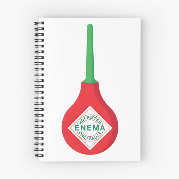 Item preview, Spicy Hot Pepper Enema Sauce Illustration for Bold and Unique Designs designed and sold by style007.