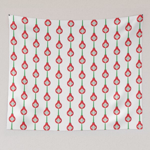 Item preview, Spicy Hot Pepper Enema Sauce Illustration for Bold and Unique Designs designed and sold by style007.