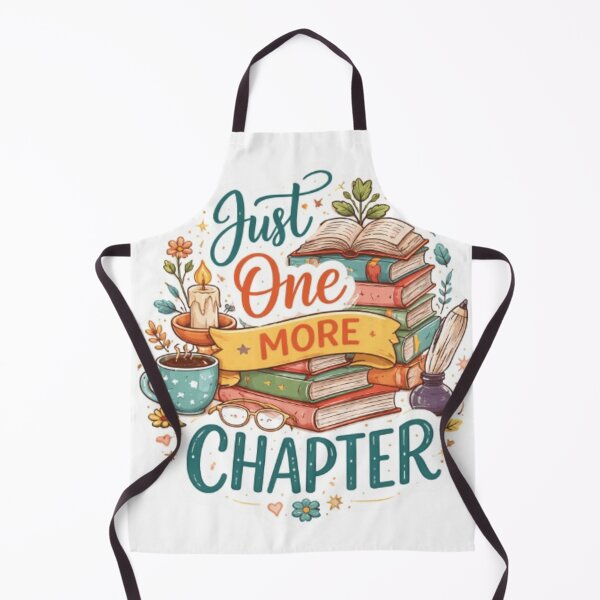 Item preview, Just One More Chapter Book Lover Sticker | Reading and Bookworm Gift designed and sold by Sepia soul.