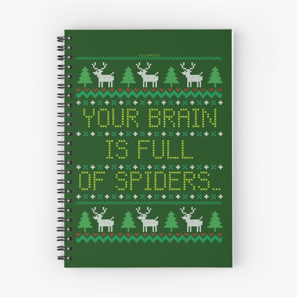 Item preview, Full Of Spiders Ugly Christmas Sweater designed and sold by Normbot2000.