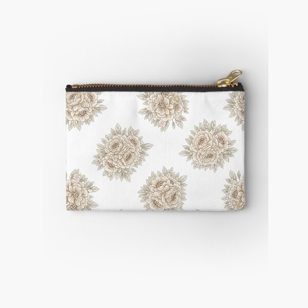 Item preview, Vintage Floral Cream White Bride designed and sold by gulsumkiyan.