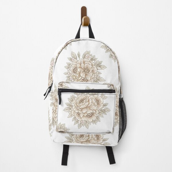 Item preview, Vintage Floral Cream White Bride designed and sold by gulsumkiyan.