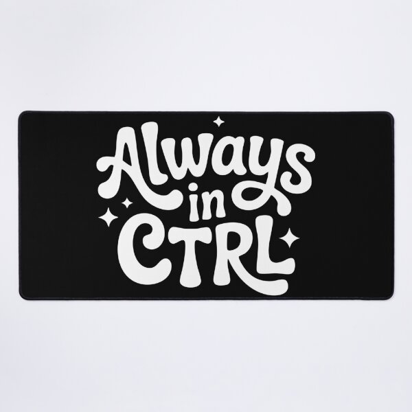 Item preview, always in ctrl designed and sold by Geraldine Amesty.