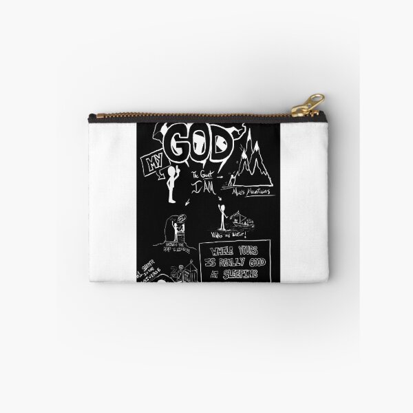 Item preview, Inspirational Faith Design - God Moves Mountains, Walks on Water, Brings the Dead to Life designed and sold by theflumpbros.