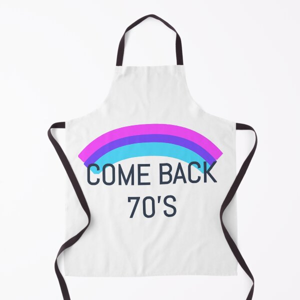 Item preview, Retro Come Back 70s Rainbow Typography Art designed and sold by AWADHESH CHAURASIA.
