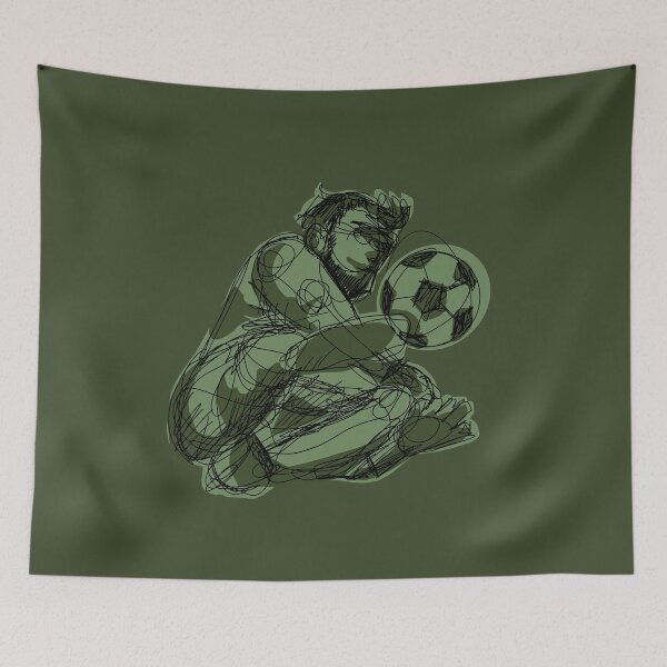 Item preview, All About Soccer With green background  designed and sold by missmann.