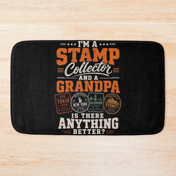 Item preview, stamp collector vintage travel quote for passport lovers designed and sold by anapldv.