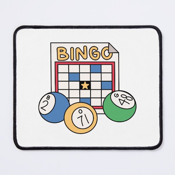 Artikelvorschau, Bingo entworfen und verkauft von SideQuestDoodles.