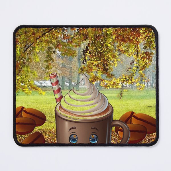 Item preview, Cute Kawaii Autumn Coffee Mug - Pumpkin Spice & Cozy Vibes designed and sold by hepopatterns.