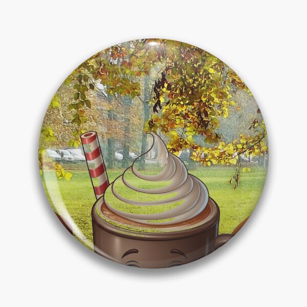 Item preview, Cute Kawaii Autumn Coffee Mug - Pumpkin Spice & Cozy Vibes designed and sold by hepopatterns.
