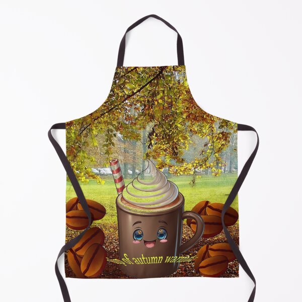 Item preview, Cute Kawaii Autumn Coffee Mug - Pumpkin Spice & Cozy Vibes designed and sold by hepopatterns.