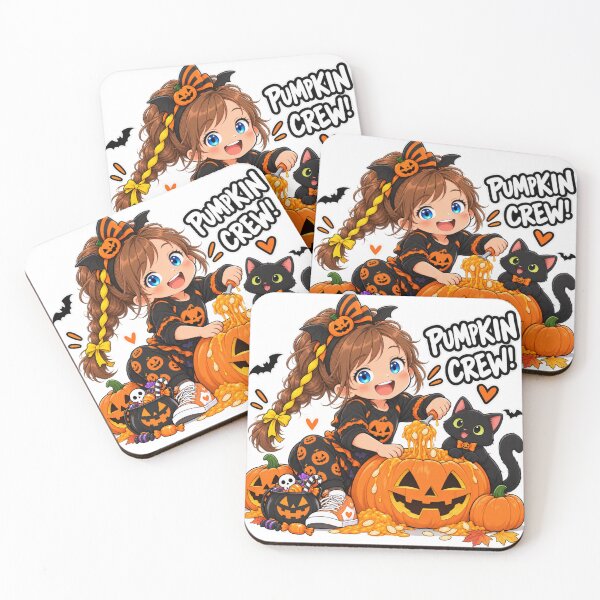 Item preview, Kenzie Pumpkin Crew Halloween Design designed and sold by Kenzie & Co.