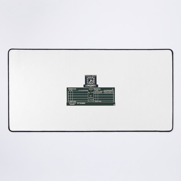 Item preview, Forbes Field Home Run Scoreboard Vintage Baseball Design designed and sold by tedicuko.