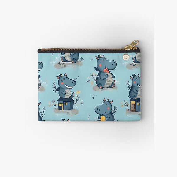 Item preview, Reading Hippo Pattern Cozy Animal Design Cute Book Lover designed and sold by ArtDesignTp.