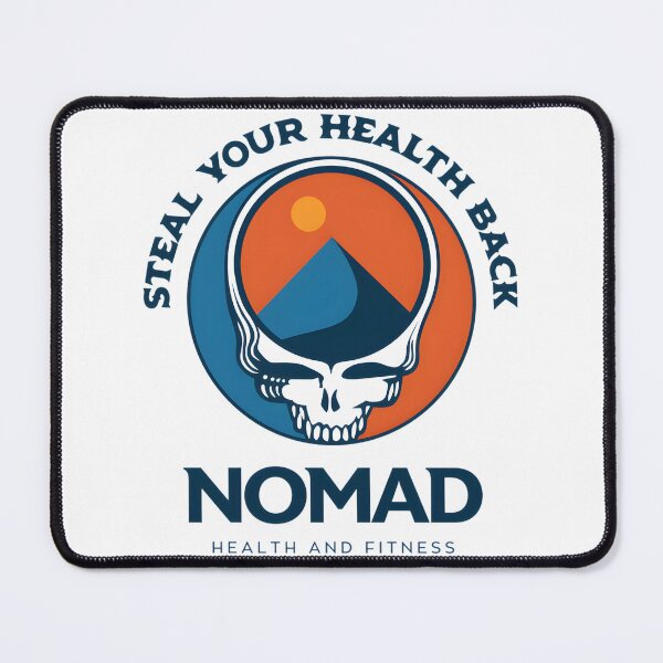 Item preview, Nomad Stealie Abstract Skull Design with Vibrant Colors and Bohemian Vibes designed and sold by theflumpbros.