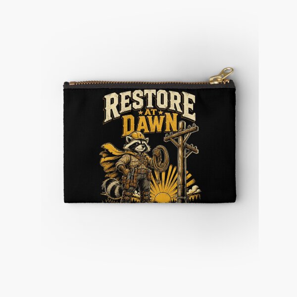 Item preview, restoration Rally At Dawn Rustic Lineman Graphic designed and sold by anapldv.
