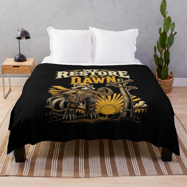 Item preview, restoration Rally At Dawn Rustic Lineman Graphic designed and sold by anapldv.