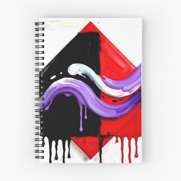 Item preview, dripping waves C colorful geometric abstract design designed and sold by SmashingDeals.