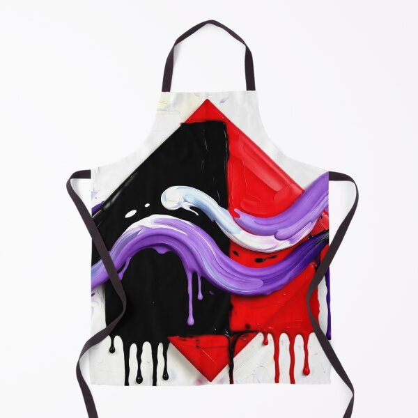 Item preview, dripping waves C colorful geometric abstract design designed and sold by SmashingDeals.