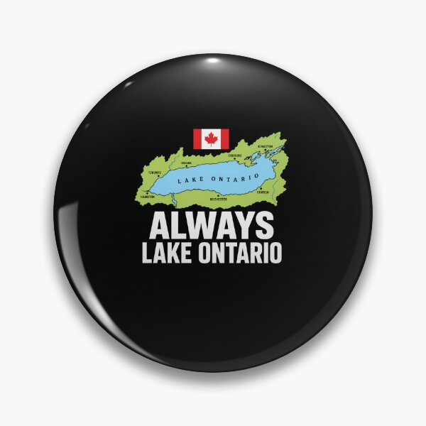 Item preview, lakeontario Always Lake Ontario Canadian Great Lake Map designed and sold by anapldv.