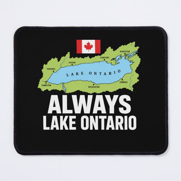 Item preview, lakeontario Always Lake Ontario Canadian Great Lake Map designed and sold by anapldv.