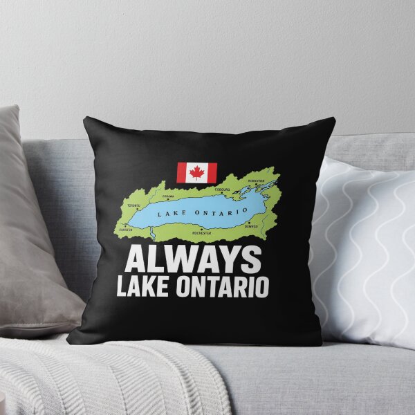 Item preview, lakeontario Always Lake Ontario Canadian Great Lake Map designed and sold by anapldv.