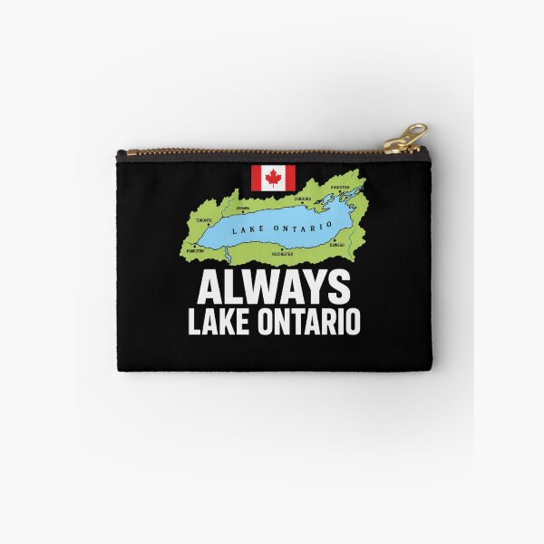 Item preview, lakeontario Always Lake Ontario Canadian Great Lake Map designed and sold by anapldv.