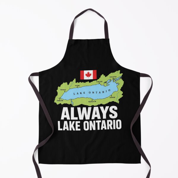 Item preview, lakeontario Always Lake Ontario Canadian Great Lake Map designed and sold by anapldv.