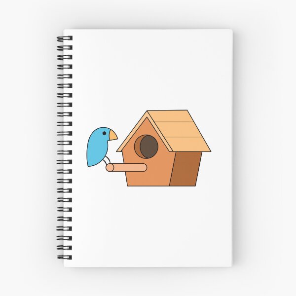 Item preview, Birdhouse designed and sold by SideQuestDoodles.