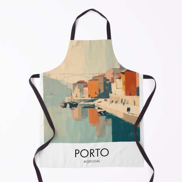 Item preview, Porto Portugal Vintage Travel Poster designed and sold by MarkedArtPrints.