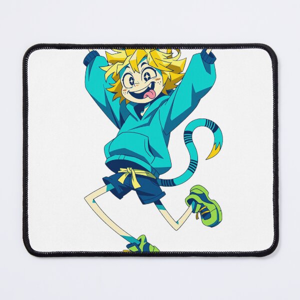 Item preview, JOYFUL CHAOS Anime Cat Boy - Vibrant Kawaii Streetwear Character with Elongated Legs designed and sold by HoMya.