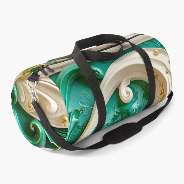 Item preview, Sculptural Emerald with Gold Enamel designed and sold by Vicky Brago-Mitchell®.
