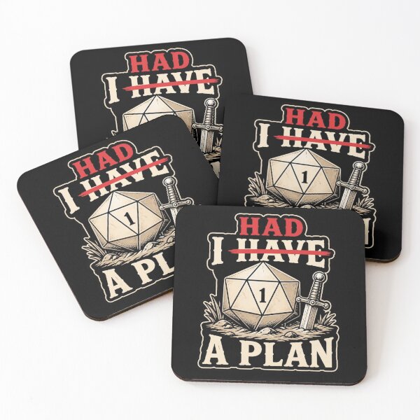 Item preview, I Had A Plan Natural 1 - Funny RPG Strikethrough D20 Shirt designed and sold by Dice_Goblin_Studio.