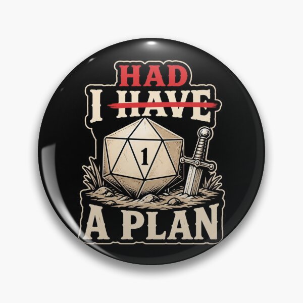 Item preview, I Had A Plan Natural 1 - Funny RPG Strikethrough D20 Shirt designed and sold by Dice_Goblin_Studio.