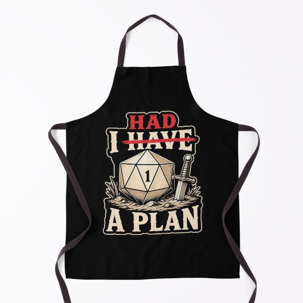 Item preview, I Had A Plan Natural 1 - Funny RPG Strikethrough D20 Shirt designed and sold by Dice_Goblin_Studio.