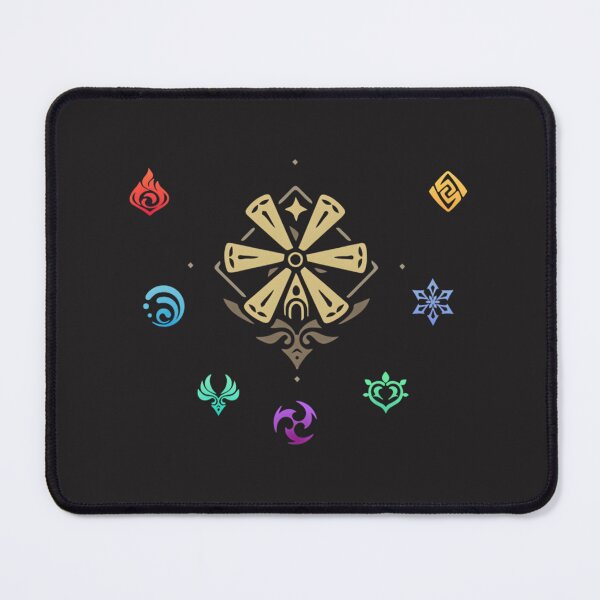 Item preview, Genshin Inspired Elemental Symbols Design for Fans of Fantasy Adventure designed and sold by khairulhafizi.