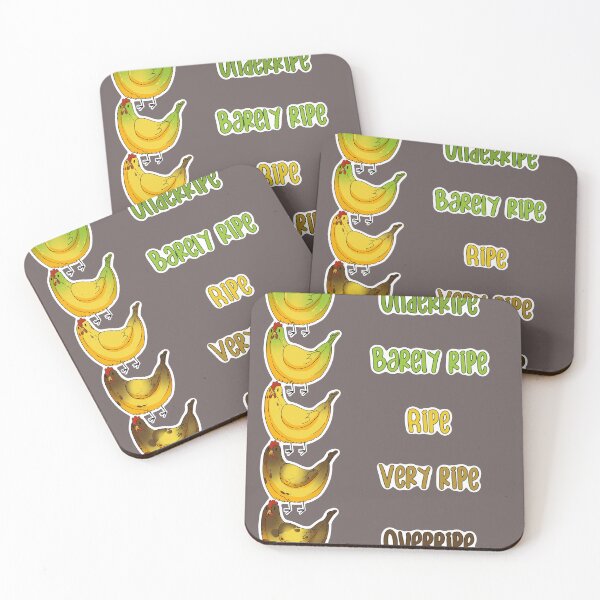 Item preview, Banana Chicken ripeness chart designed and sold by SpidercatCreats.