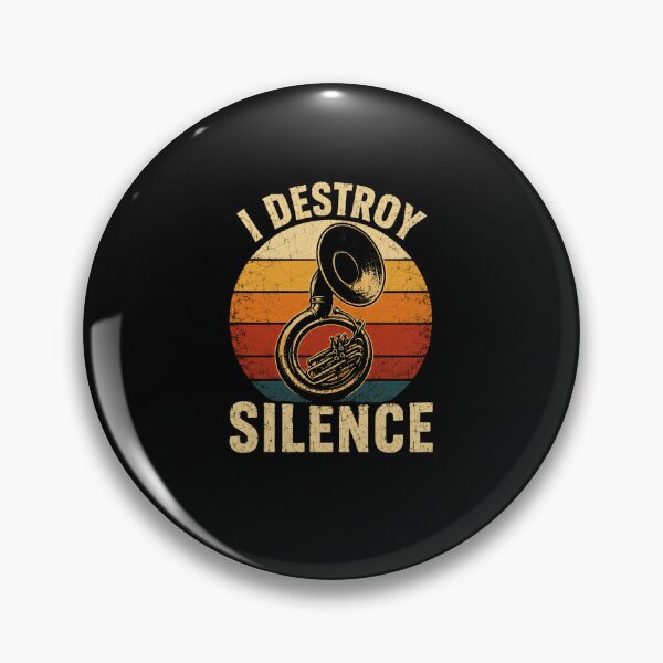 Item preview, silence vintage trumpet protest graphic with retro style designed and sold by anapldv.