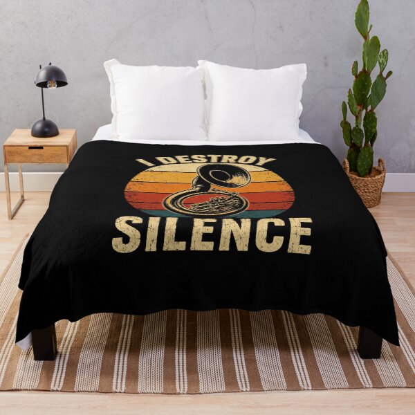 Item preview, silence vintage trumpet protest graphic with retro style designed and sold by anapldv.