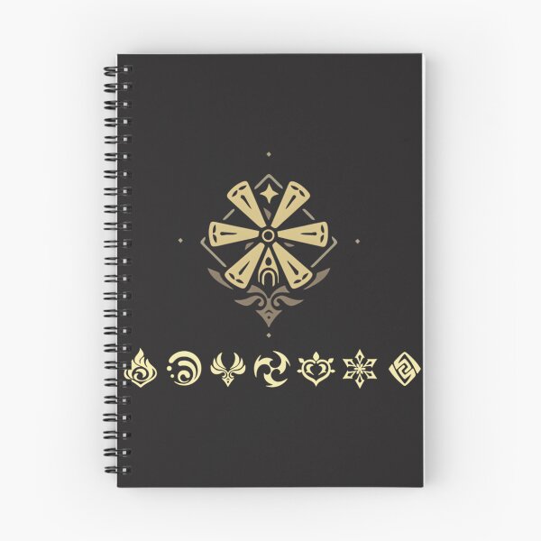 Item preview, Genshin Impact Inspired Elemental Symbols Design for Fans designed and sold by khairulhafizi.