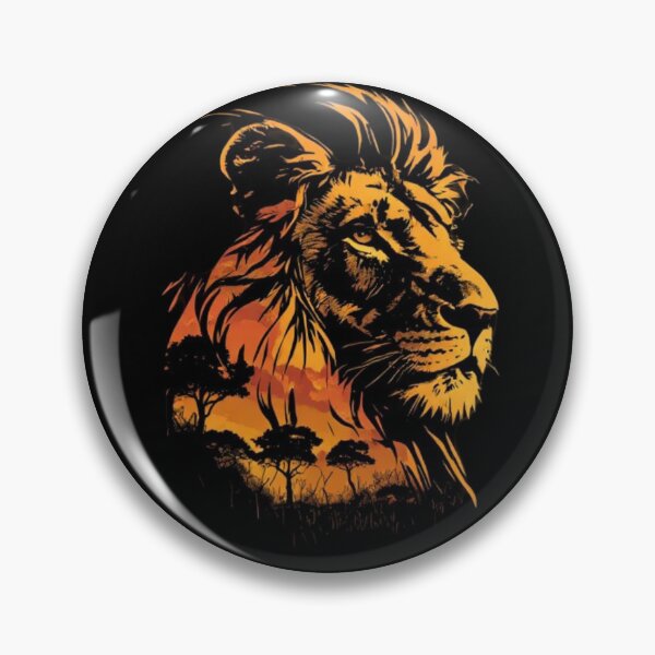 Item preview, Lion's gaze at twilight designed and sold by KinoDesign.