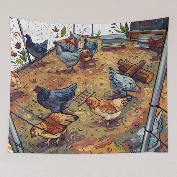 Item preview, Farm Life Colorful designed and sold by Azadi-Tree.